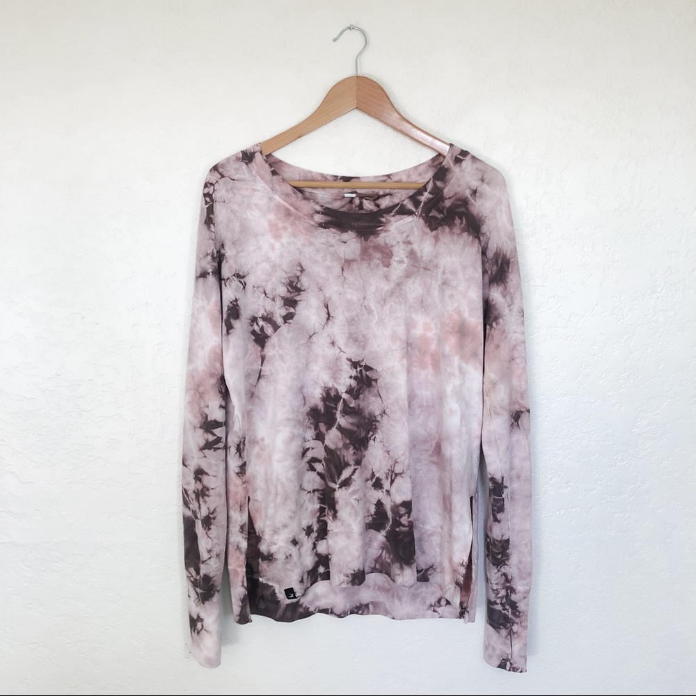 NWOT Glyder Tie Dye Long Lounge Lightweight Sweatshirt - Size Small